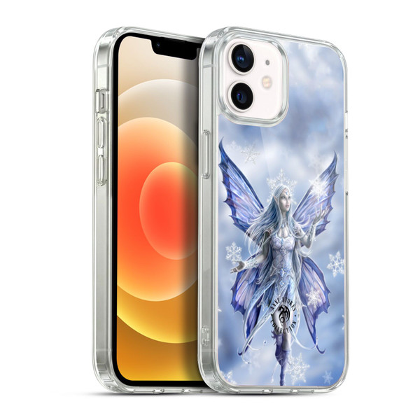 Anne Stokes Yule Snow Fairy Soft Gel Case for Apple iPhone 12 / iPhone 12 Pro & MagSafe