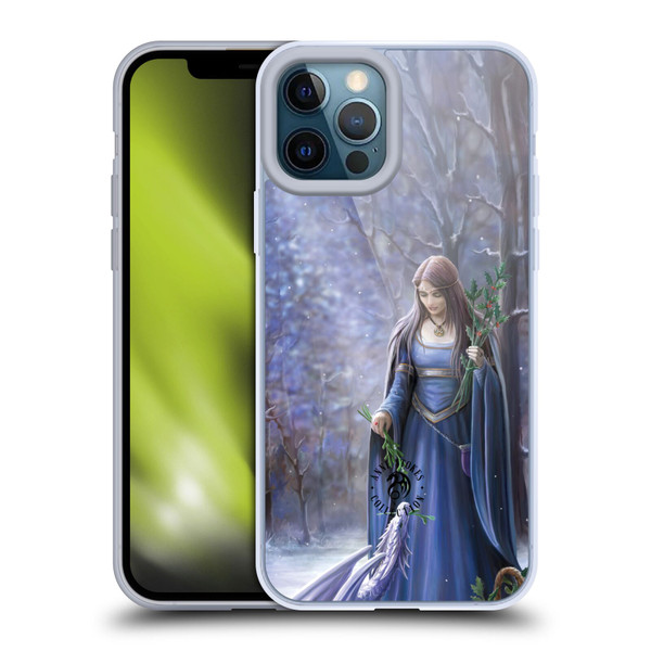 Anne Stokes Yule Solstice Gathering Soft Gel Case for Apple iPhone 12 Pro Max