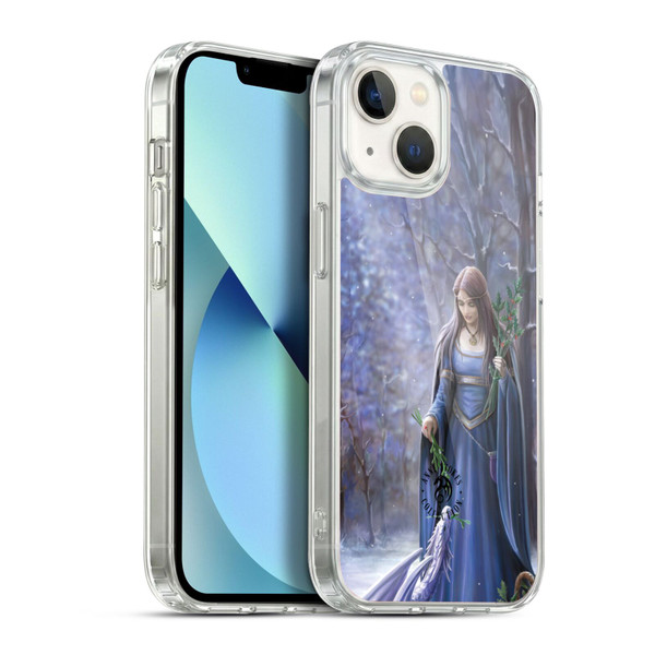 Anne Stokes Yule Solstice Gathering Soft Gel Case for Apple iPhone 13