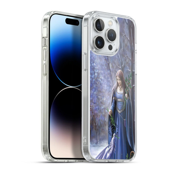 Anne Stokes Yule Solstice Gathering Soft Gel Case for Apple iPhone 13 Pro Max & MagSafe