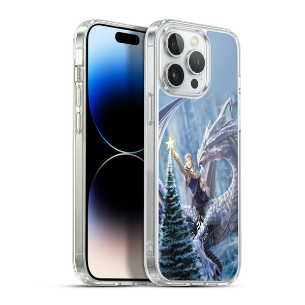 Anne Stokes Yule Winter Fantasy Soft Gel Case for Apple iPhone 13 Pro Max & MagSafe