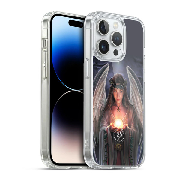 Anne Stokes Yule Angels Soft Gel Case for Apple iPhone 13 Pro & MagSafe