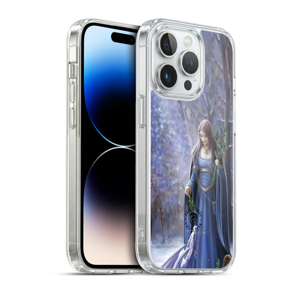 Anne Stokes Yule Solstice Gathering Soft Gel Case for Apple iPhone 13 Pro & MagSafe
