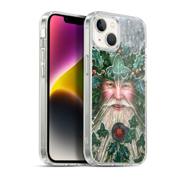 Anne Stokes Yule Season Spirit Soft Gel Case for Apple iPhone 14 Plus & MagSafe