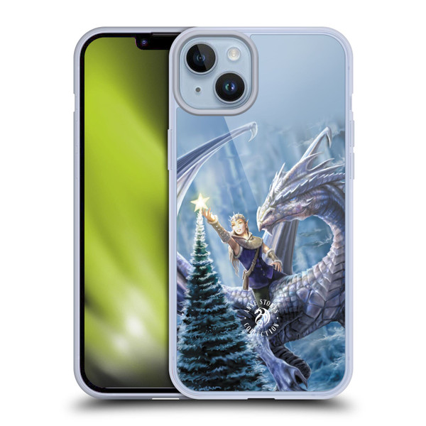 Anne Stokes Yule Winter Fantasy Soft Gel Case for Apple iPhone 14 Plus