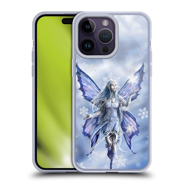 Anne Stokes Yule Snow Fairy Soft Gel Case for Apple iPhone 14 Pro Max