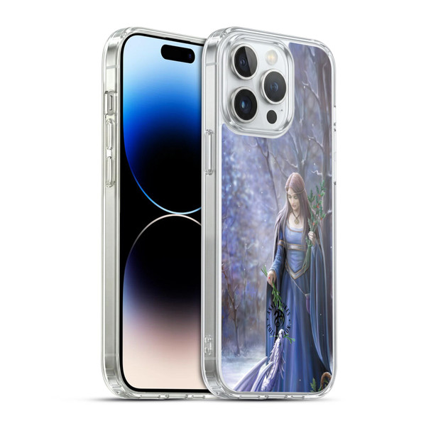 Anne Stokes Yule Solstice Gathering Soft Gel Case for Apple iPhone 14 Pro Max & MagSafe