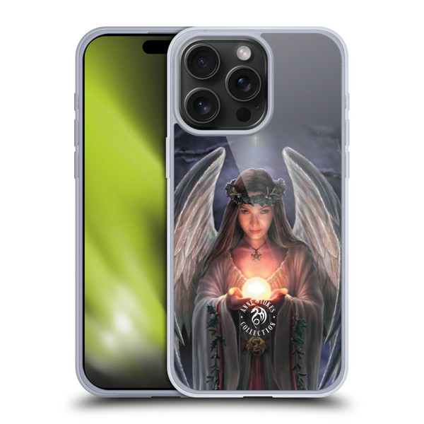 Anne Stokes Yule Angels Soft Gel Case for Apple iPhone 15 Pro Max