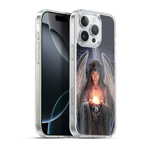 Anne Stokes Yule Angels Soft Gel Case for Apple iPhone 16 Pro Max & MagSafe