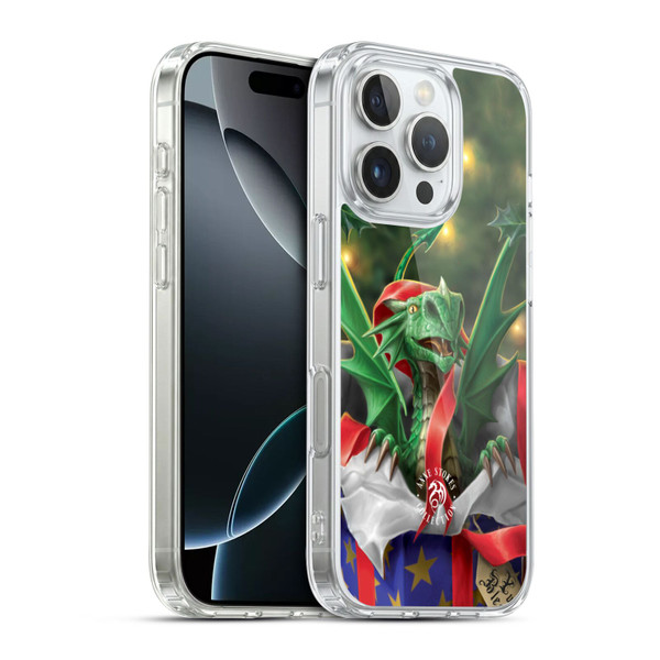Anne Stokes Yule Surprise Gift Soft Gel Case for Apple iPhone 16 Pro & MagSafe