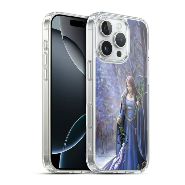 Anne Stokes Yule Solstice Gathering Soft Gel Case for Apple iPhone 16 Pro & MagSafe