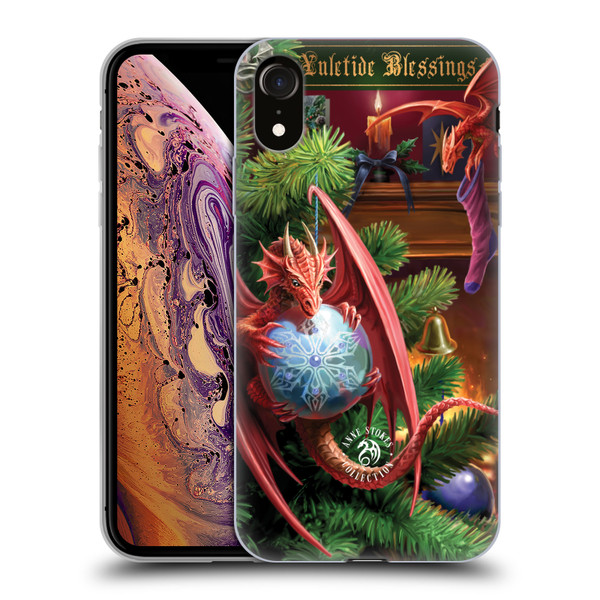 Anne Stokes Yule Magical Arrival Soft Gel Case for Apple iPhone XR