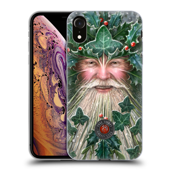 Anne Stokes Yule Season Spirit Soft Gel Case for Apple iPhone XR