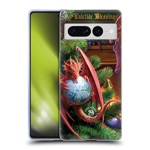 Anne Stokes Yule Magical Arrival Soft Gel Case for Google Pixel 7 Pro