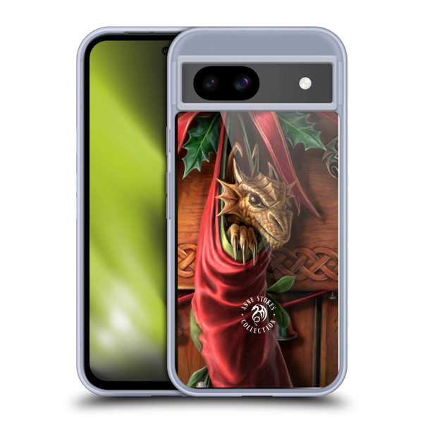 Anne Stokes Yule Little Helpers Soft Gel Case for Google Pixel 8a