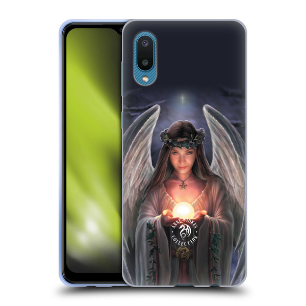Anne Stokes Yule Angels Soft Gel Case for Samsung Galaxy A02/M02 (2021)