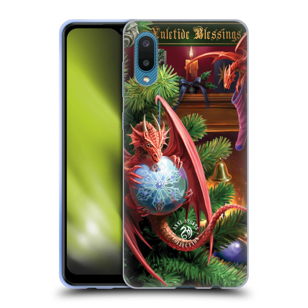 Anne Stokes Yule Magical Arrival Soft Gel Case for Samsung Galaxy A02/M02 (2021)