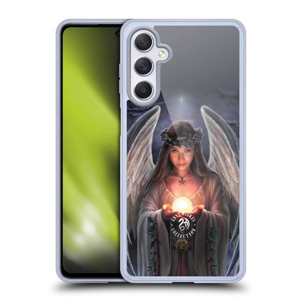Anne Stokes Yule Angels Soft Gel Case for Samsung Galaxy M54 5G