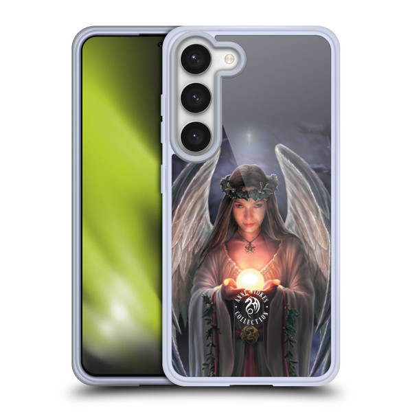 Anne Stokes Yule Angels Soft Gel Case for Samsung Galaxy S23 5G