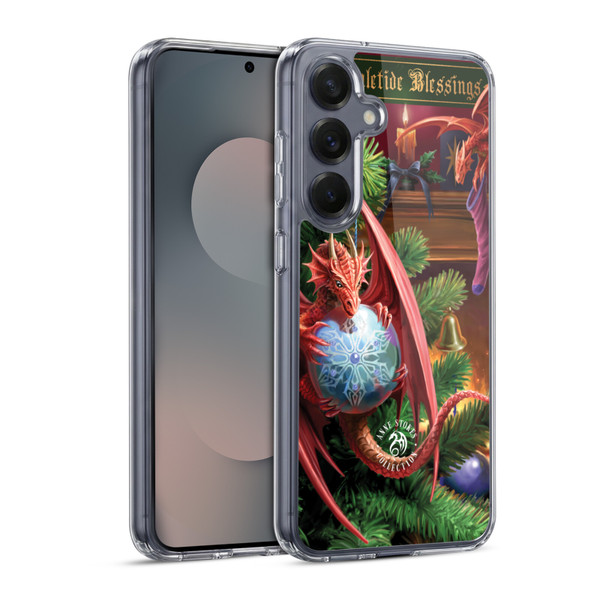 Anne Stokes Yule Magical Arrival Soft Gel Case for Samsung Galaxy S25 & MagSafe