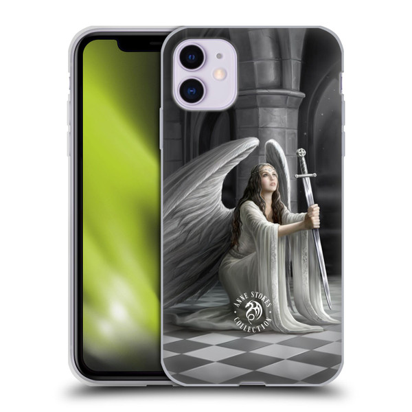 Anne Stokes Angels The Blessing Soft Gel Case for Apple iPhone 11
