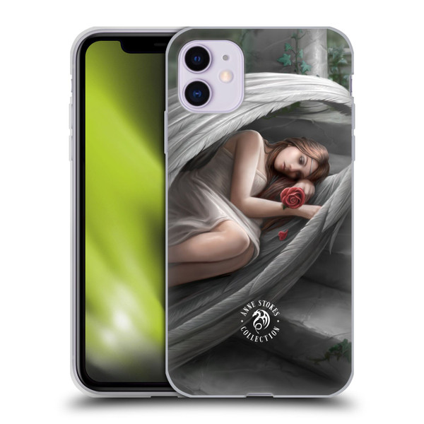 Anne Stokes Angels Sweet Sorrow Soft Gel Case for Apple iPhone 11
