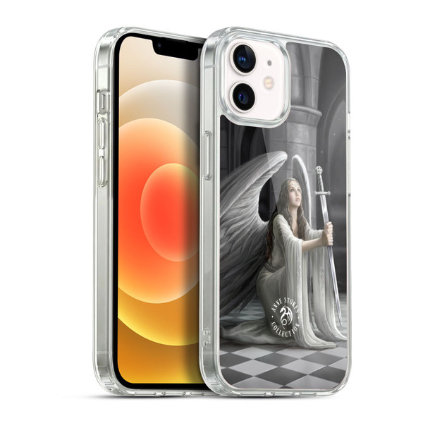 Anne Stokes Angels The Blessing Soft Gel Case for Apple iPhone 12 / iPhone 12 Pro & MagSafe