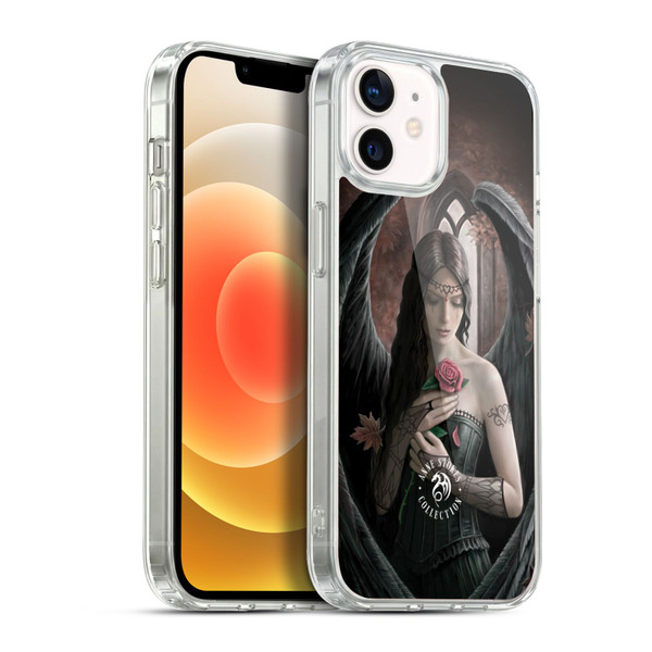 Anne Stokes Angels Rose Soft Gel Case for Apple iPhone 12 / iPhone 12 Pro & MagSafe