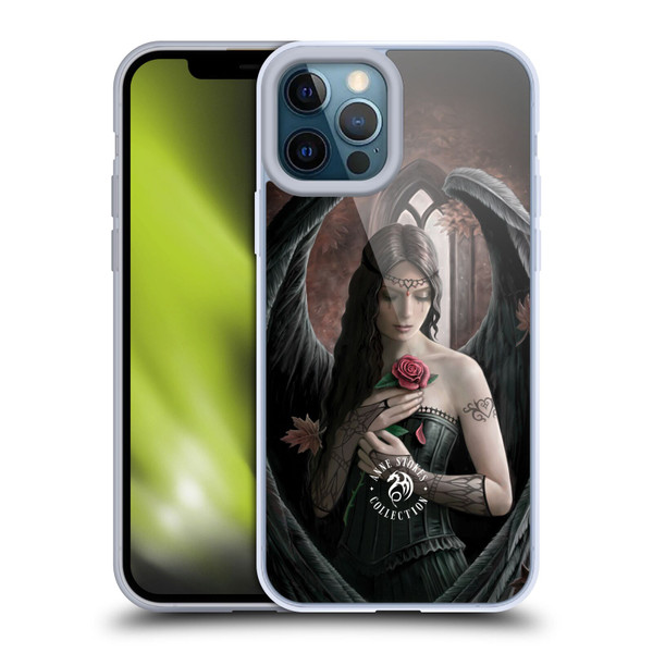 Anne Stokes Angels Rose Soft Gel Case for Apple iPhone 12 Pro Max