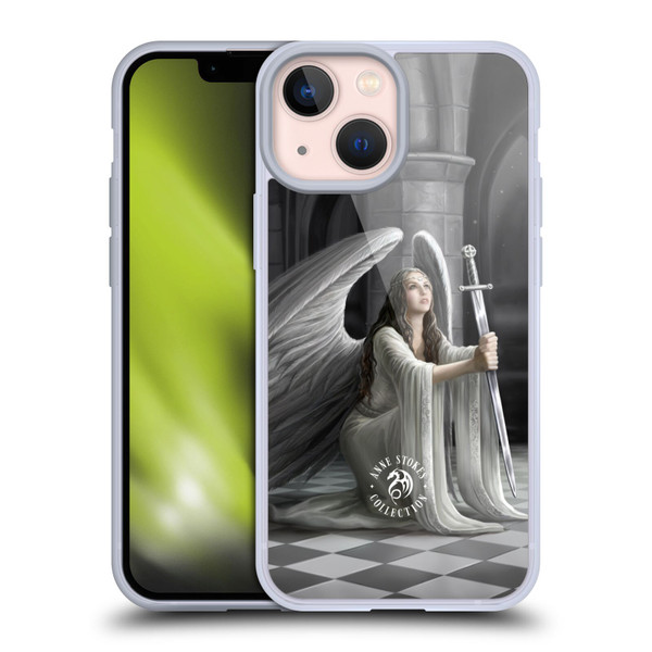 Anne Stokes Angels The Blessing Soft Gel Case for Apple iPhone 13 Mini