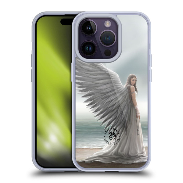 Anne Stokes Angels Spirit Guide Soft Gel Case for Apple iPhone 14 Pro