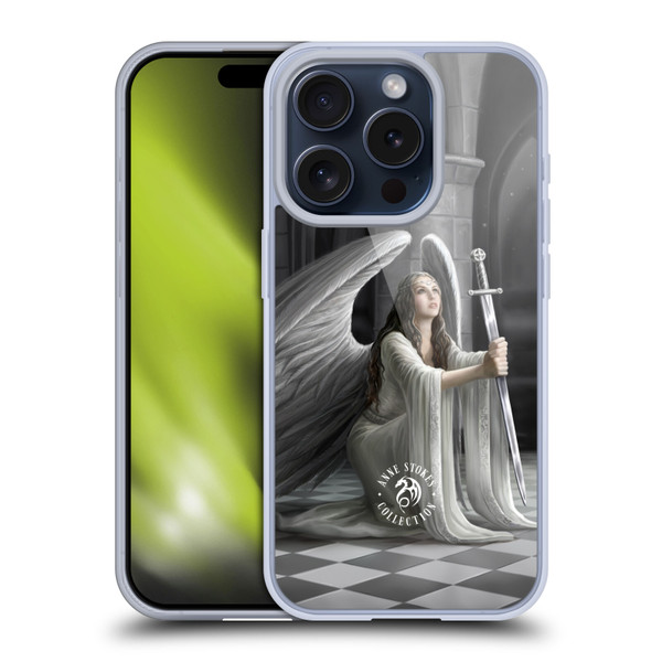 Anne Stokes Angels The Blessing Soft Gel Case for Apple iPhone 15 Pro