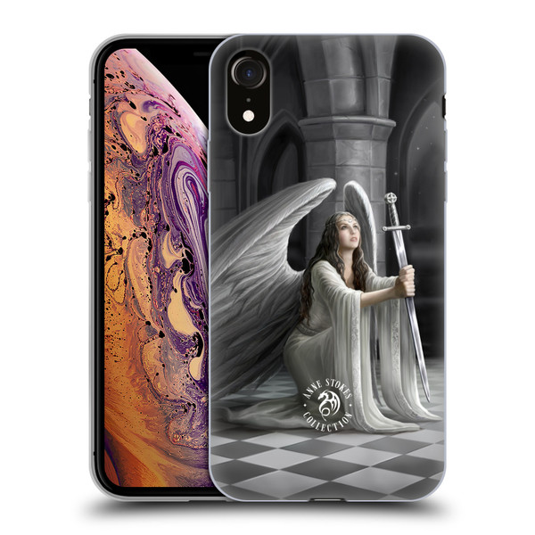 Anne Stokes Angels The Blessing Soft Gel Case for Apple iPhone XR