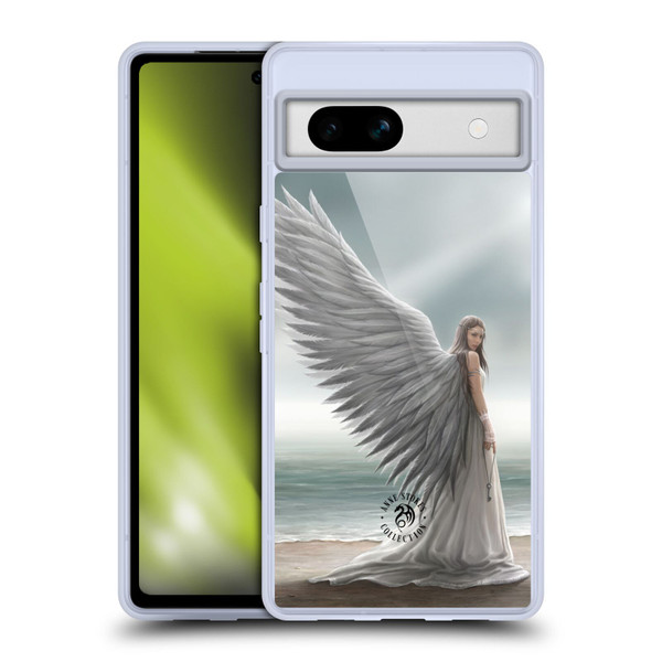 Anne Stokes Angels Spirit Guide Soft Gel Case for Google Pixel 7a