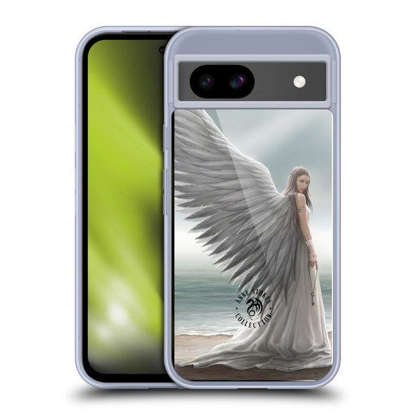 Anne Stokes Angels Spirit Guide Soft Gel Case for Google Pixel 8a