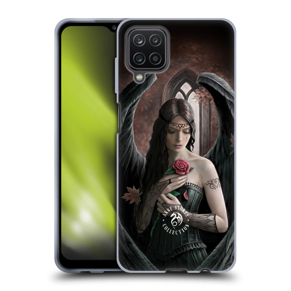 Anne Stokes Angels Rose Soft Gel Case for Samsung Galaxy A12 (2020)