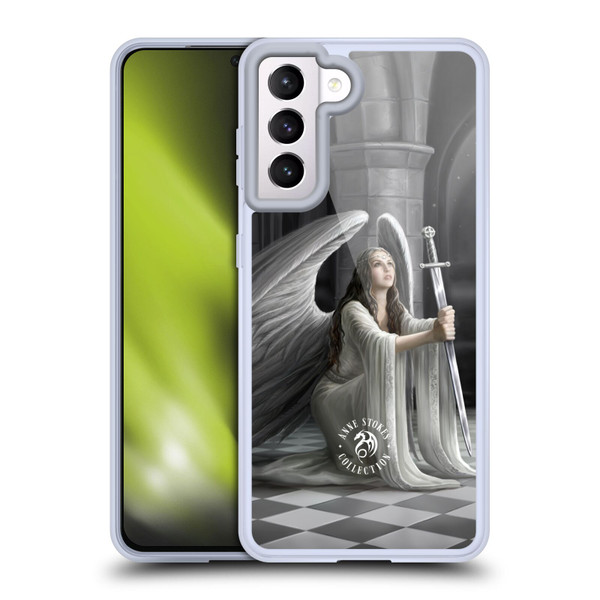 Anne Stokes Angels The Blessing Soft Gel Case for Samsung Galaxy S21 5G