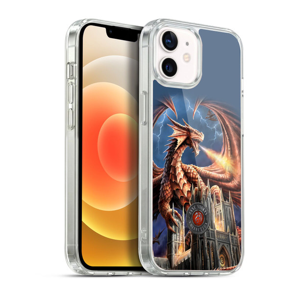 Anne Stokes Dragons Fury Soft Gel Case for Apple iPhone 12 / iPhone 12 Pro & MagSafe