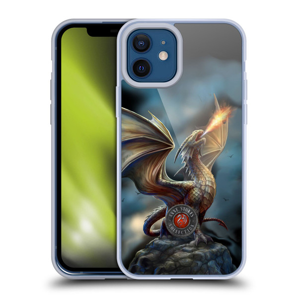Anne Stokes Dragons Noble Soft Gel Case for Apple iPhone 12 / iPhone 12 Pro