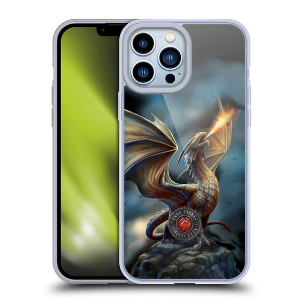 Anne Stokes Dragons Noble Soft Gel Case for Apple iPhone 13 Pro Max