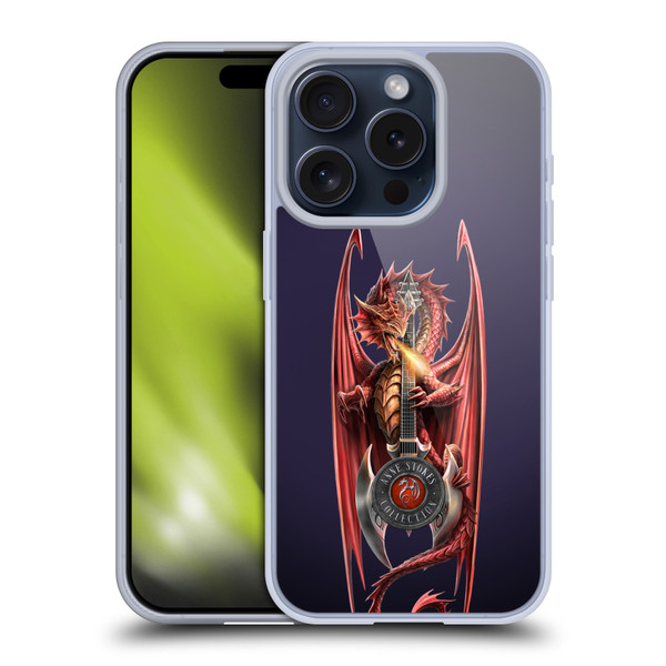 Anne Stokes Dragons Power Chord Soft Gel Case for Apple iPhone 15 Pro