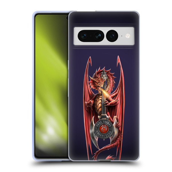 Anne Stokes Dragons Power Chord Soft Gel Case for Google Pixel 7 Pro
