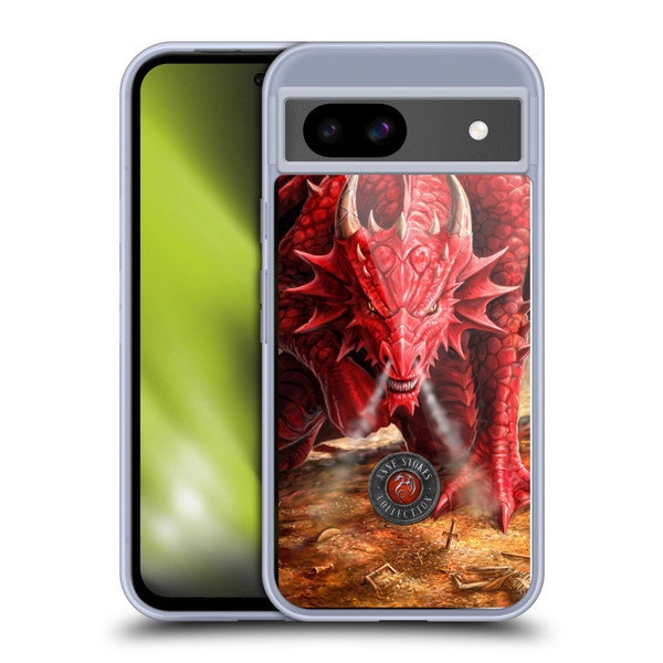 Anne Stokes Dragons Lair Soft Gel Case for Google Pixel 8a