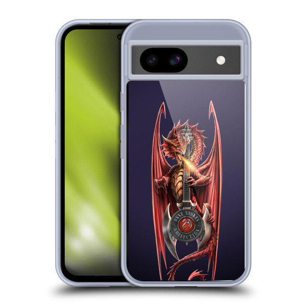 Anne Stokes Dragons Power Chord Soft Gel Case for Google Pixel 8a