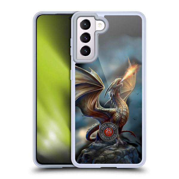 Anne Stokes Dragons Noble Soft Gel Case for Samsung Galaxy S21 5G