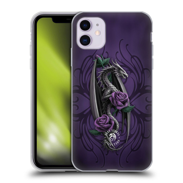 Anne Stokes Dragons 3 Beauty 1 Soft Gel Case for Apple iPhone 11
