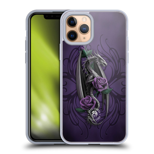 Anne Stokes Dragons 3 Beauty 1 Soft Gel Case for Apple iPhone 11 Pro