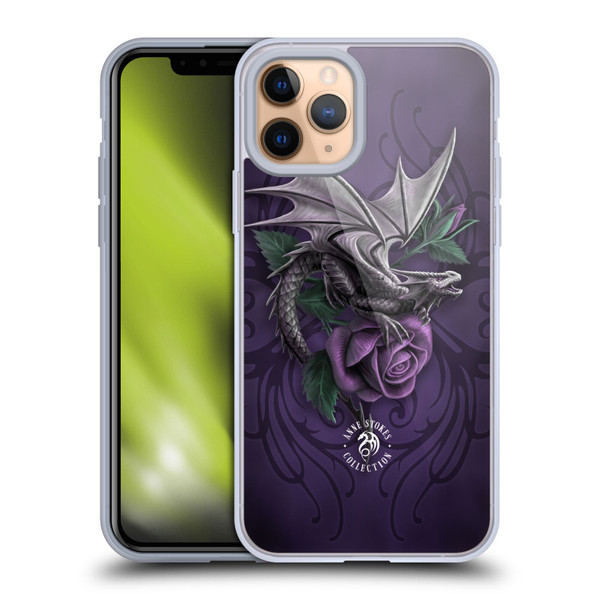 Anne Stokes Dragons 3 Beauty 2 Soft Gel Case for Apple iPhone 11 Pro