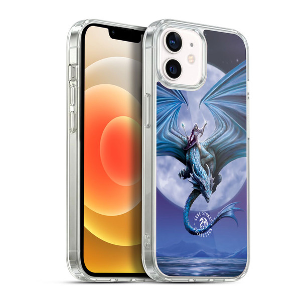 Anne Stokes Dragons 3 Moonstone Soft Gel Case for Apple iPhone 12 / iPhone 12 Pro & MagSafe