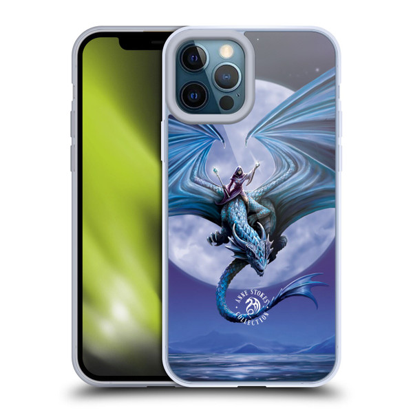 Anne Stokes Dragons 3 Moonstone Soft Gel Case for Apple iPhone 12 Pro Max